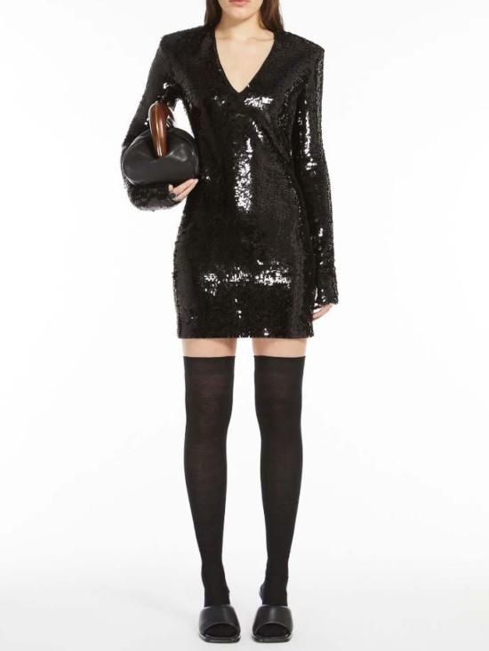 25FW 스포트막스 미디 스커트 422626082600001 Black - SPORTMAX