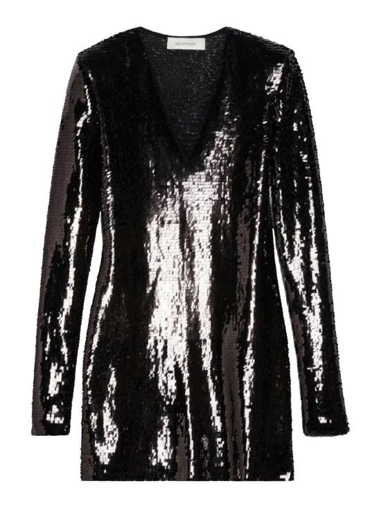 25FW 스포트막스 미디 스커트 422626082600001 Black