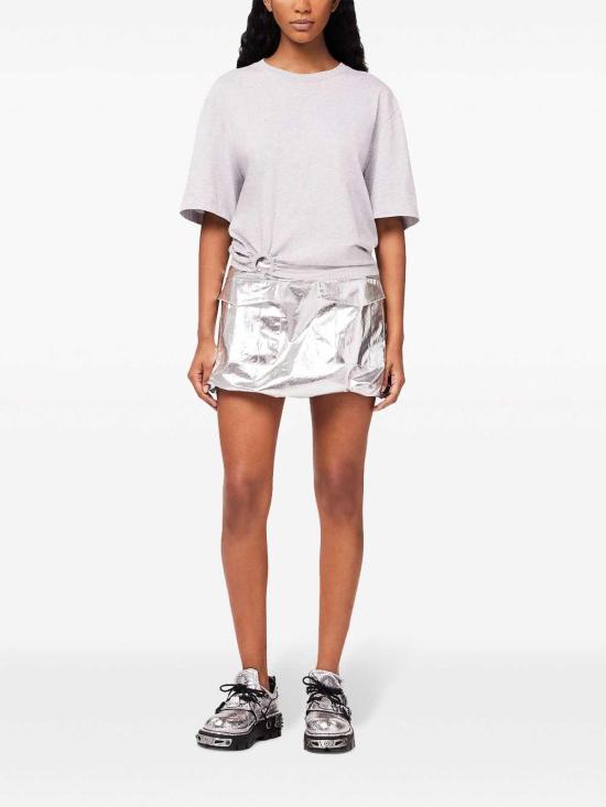 25SS 파코라반 반팔 티셔츠 PJTE146C00486P073 Grey - PACO RABANNE