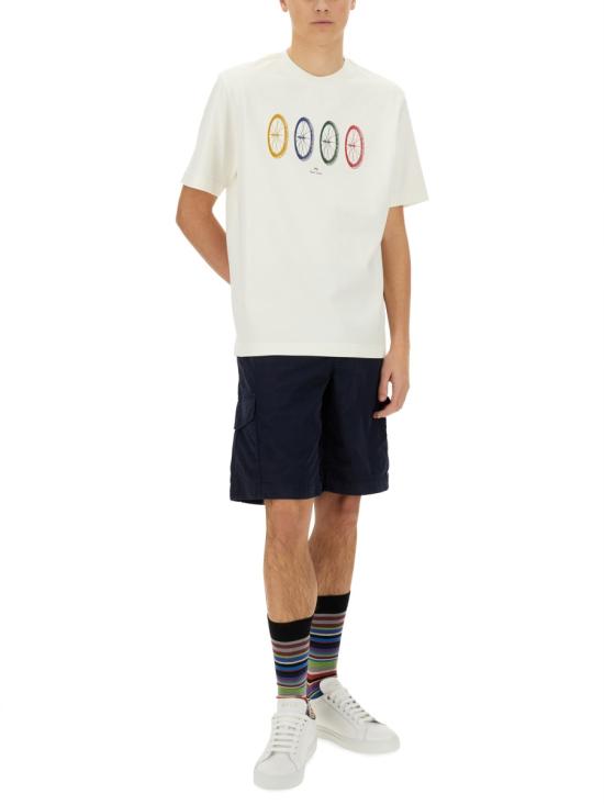 25SS PS 바이 폴스미스 반팔 티셔츠 M2R 965X PP5015 02 WHITE - PS BY PAUL SMITH