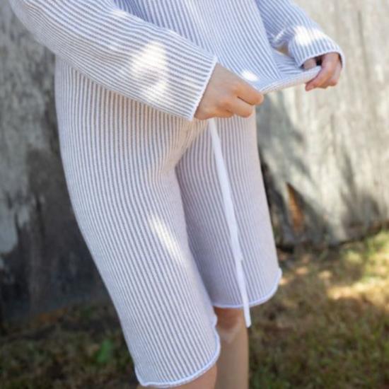  로렌 마누지안 숏팬츠 리네아 반바지 - LAUREN MANOOGIAN