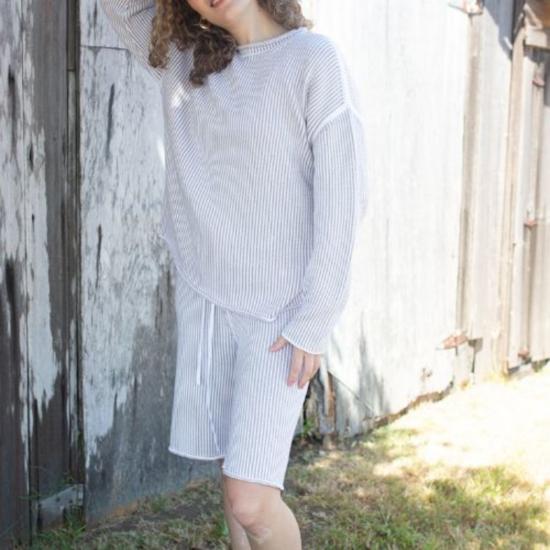  로렌 마누지안 숏팬츠 리네아 반바지 - LAUREN MANOOGIAN