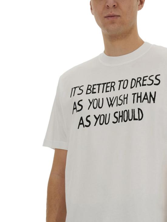 25SS 모스키노 반팔 티셔츠 07160241 1001 WHITE - MOSCHINO