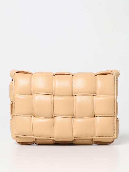 26SS 보테가베네타 패딩 레더 카세트백 591970 VCQR12700 BEIGE