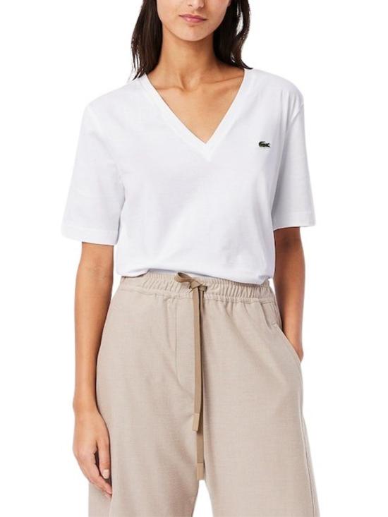 26SS 라코스테 반팔 티셔츠 TF7300001 White - LACOSTE