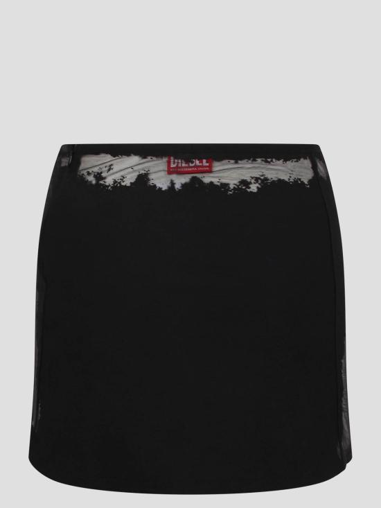 25FW 디젤 숏 원피스 A170710SHAY9XX Black - DIESEL