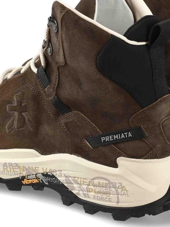  프리미아타 스니커즈 SAINTCROSS381 Brown - PREMIATA