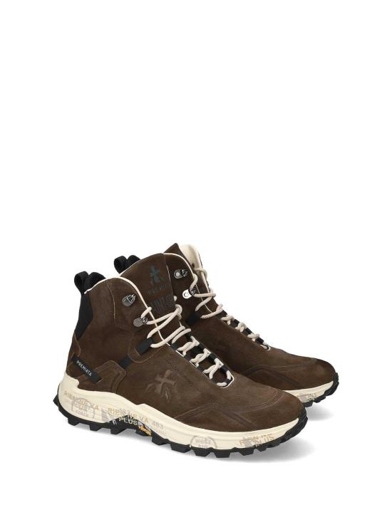  프리미아타 스니커즈 SAINTCROSS381 Brown - PREMIATA