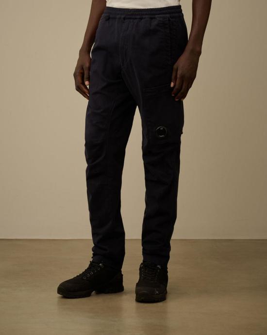 25FW 씨피 컴퍼니 스트레이트 팬츠 19CMPA211A005529G 888 Total eclipse - C.P. COMPANY