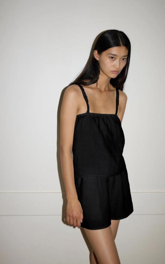  데이지 스튜디오 라운지 웨어 버튼 리넨 세트 - DEIJI STUDIO