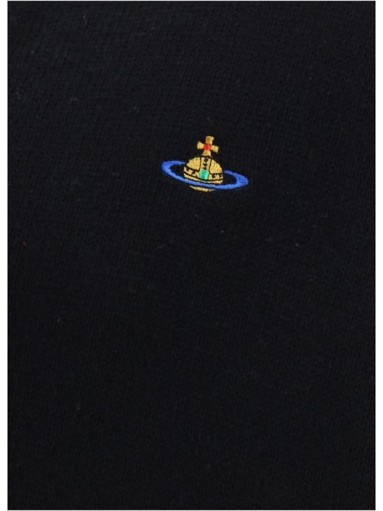 25FW 비비안웨스트우드 가디건 27010014Y0021 N401 Black - VIVIENNE WESTWOOD