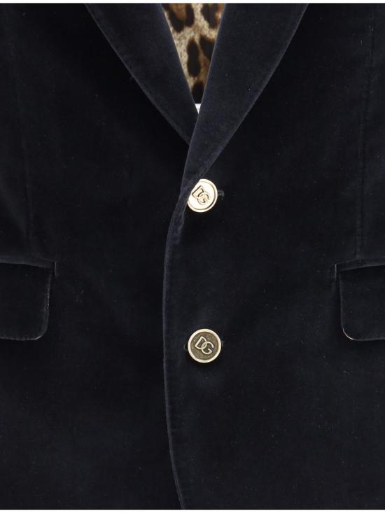 25FW 돌체앤가바나 수트 자켓 G2TV4TGJ619 N0000 Black - DOLCE & GABBANA