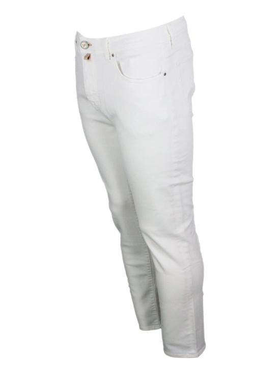 25FW 야콥코헨 숏팬츠 JUR QR004055S3848W00D WHITE - JACOB COHËN