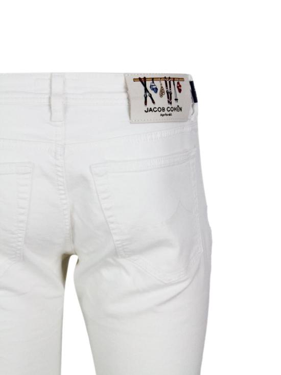 25FW 야콥코헨 숏팬츠 JUR QR004055S3848W00D WHITE - JACOB COHËN