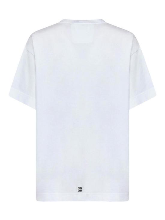  지방시 반팔 티셔츠 BM71J83YL0100 White - GIVENCHY