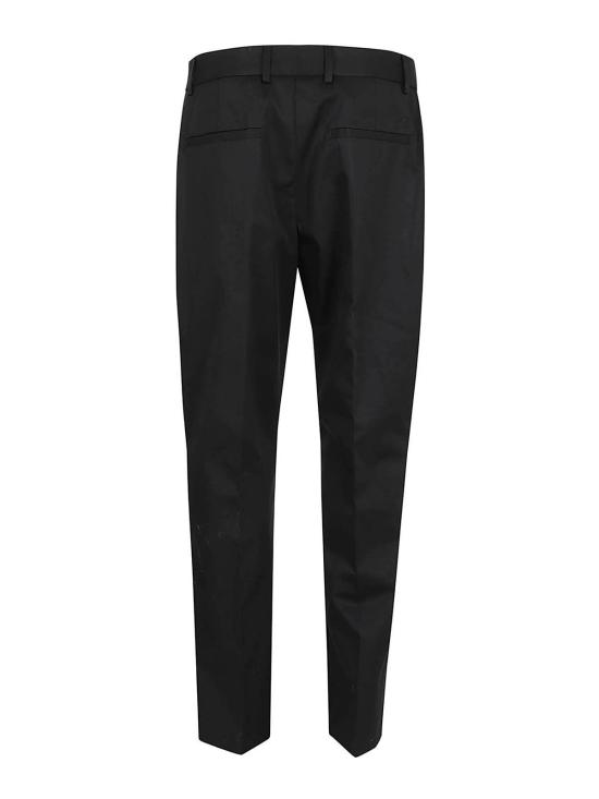  오프화이트 스트레이트 팬츠 OMCA248S24FAB0021010 Black - OFF WHITE