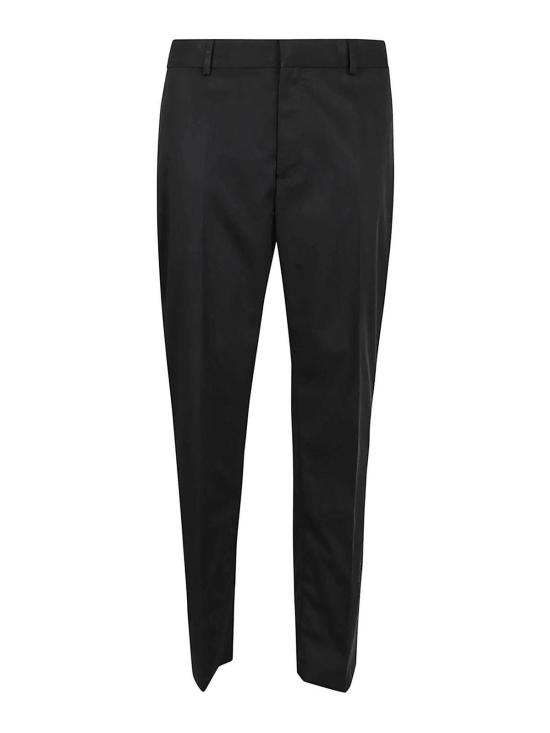 오프화이트 스트레이트 팬츠 OMCA248S24FAB0021010 Black