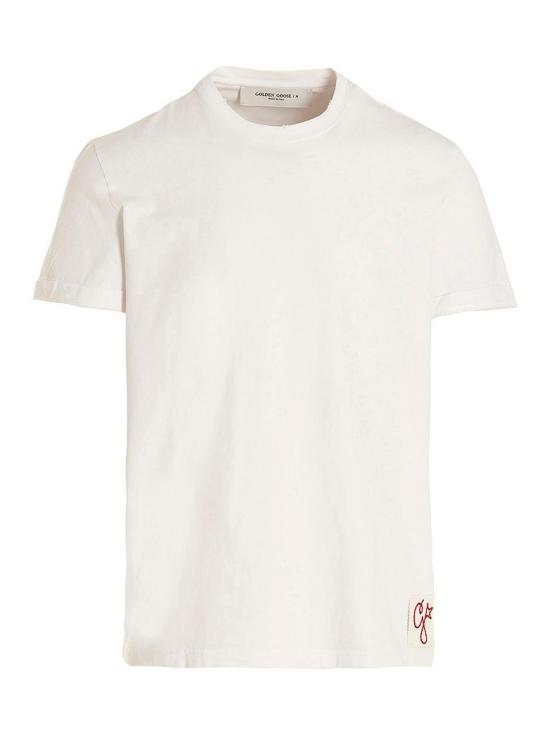 26FW 골든구스 반팔 티셔츠 GMP01220P00063810363 White