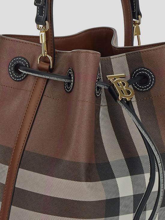 24FW 버버리 토트백 8069655 Brown - BURBERRY