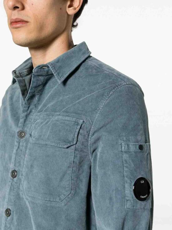  씨피 컴퍼니 데님 셔츠 15CMSH289A006410O871 Blue - C.P. COMPANY