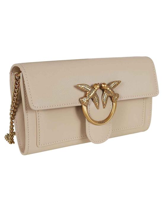 26SS 핑코 지갑 100062A0F1C50Q Beige - PINKO