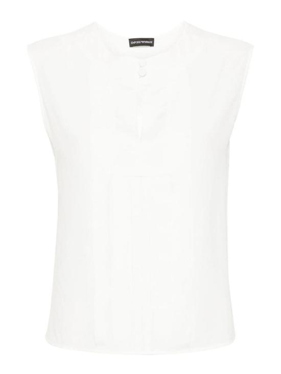 24FW 엠포리오 아르마니 민소매 티셔츠 E3NK05F2325101 White