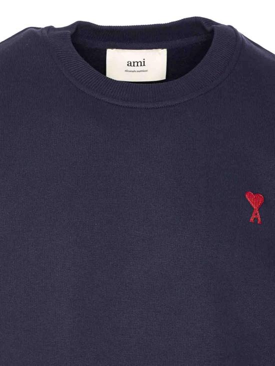 26SS 아미 스몰 하트 로고 스웨트셔츠 BFUSW035730430 - AMI