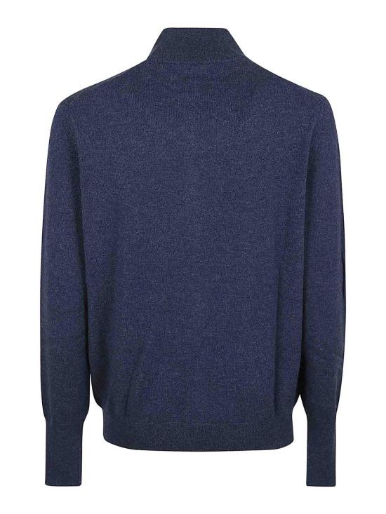 25FW 발렌타인 집업 니트 B2K03612K0013714 Denim - BALLANTYNE