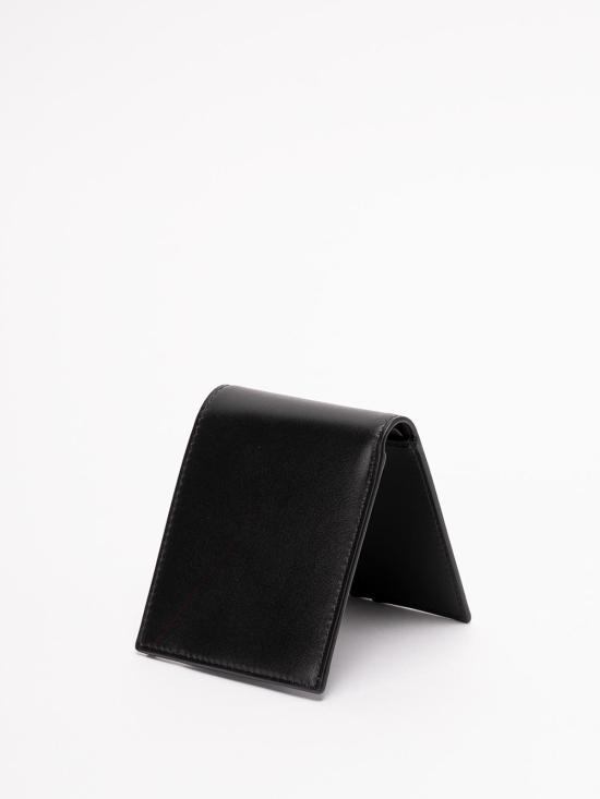 24FW 돌체앤가바나 로고 플레이트 레더 반지갑 BP3102AN244HNII7 Black - DOLCE & GABBANA