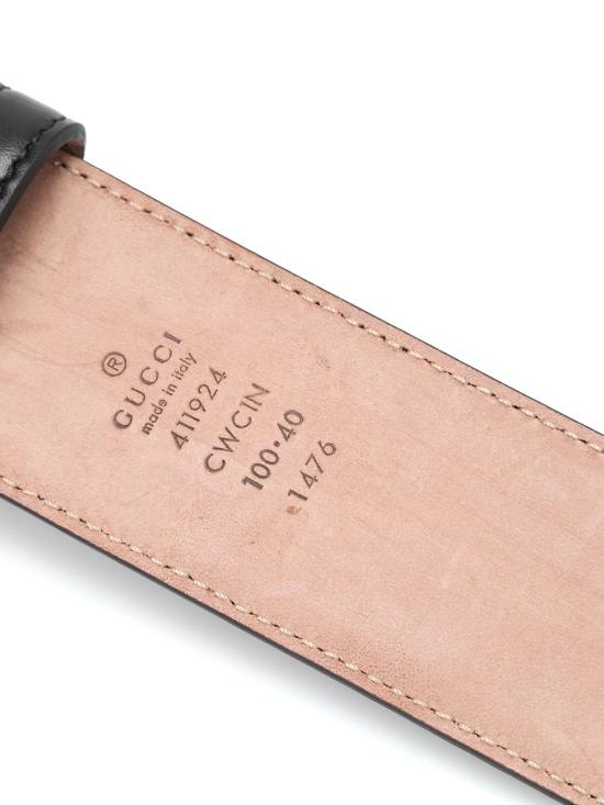  구찌 벨트 411924CWC1N1000 Black - GUCCI