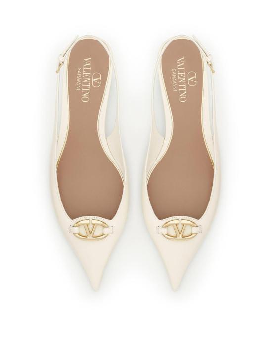  발렌티노 가라바니 플랫 슈즈 4W0S0IY1EEY098 White - VALENTINO GARAVANI