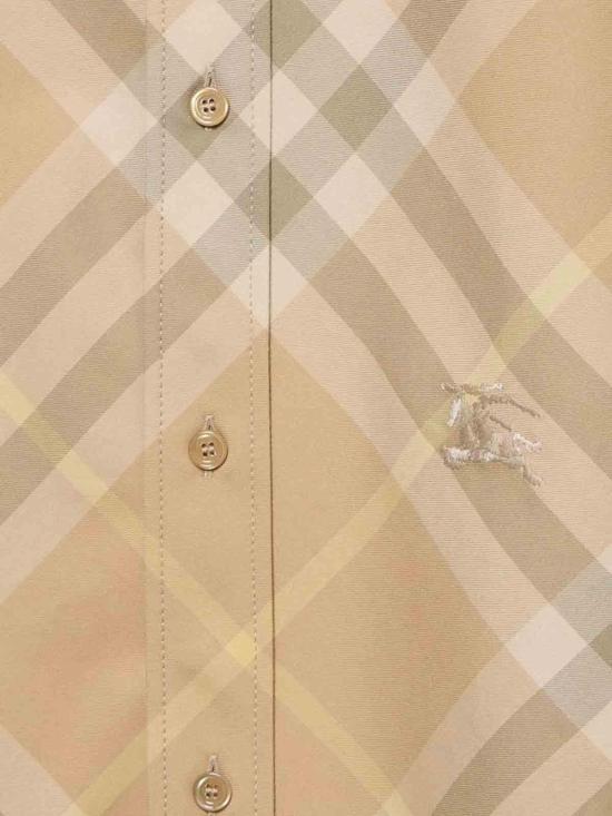25FW 버버리 체크 긴팔 셔츠 8083594 Beige - BURBERRY