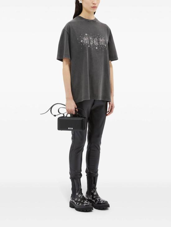  엠에스지엠 스트레이트 팬츠 3741MDP1824760199 Black - MSGM