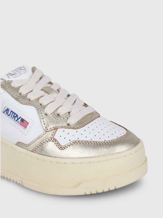 26SS 오트리 메달리스트 플랫폼 스니커즈 PTLWWB16 Gold - AUTRY