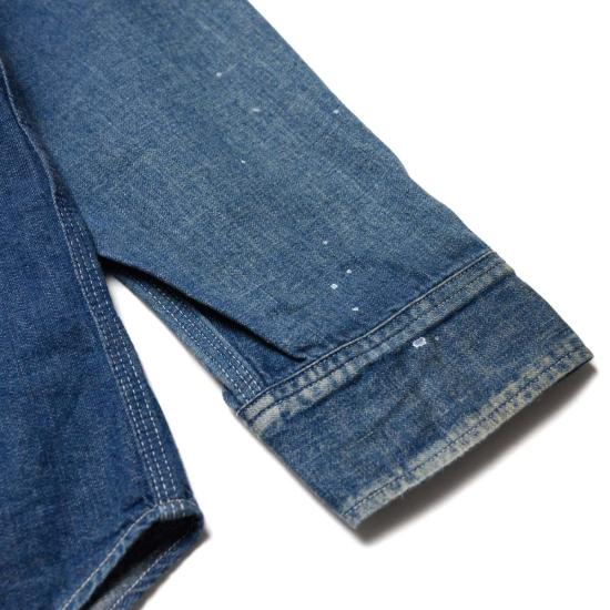  슈가케인 데님 셔츠 사탕수수 Sc29474 작업용 - SUGAR CANE