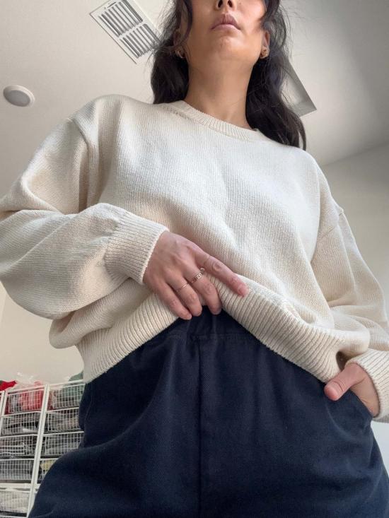  르 본 숍 양말 Le Bon Shoppe 아크 팬츠 네이비 - Le Bon Shoppe