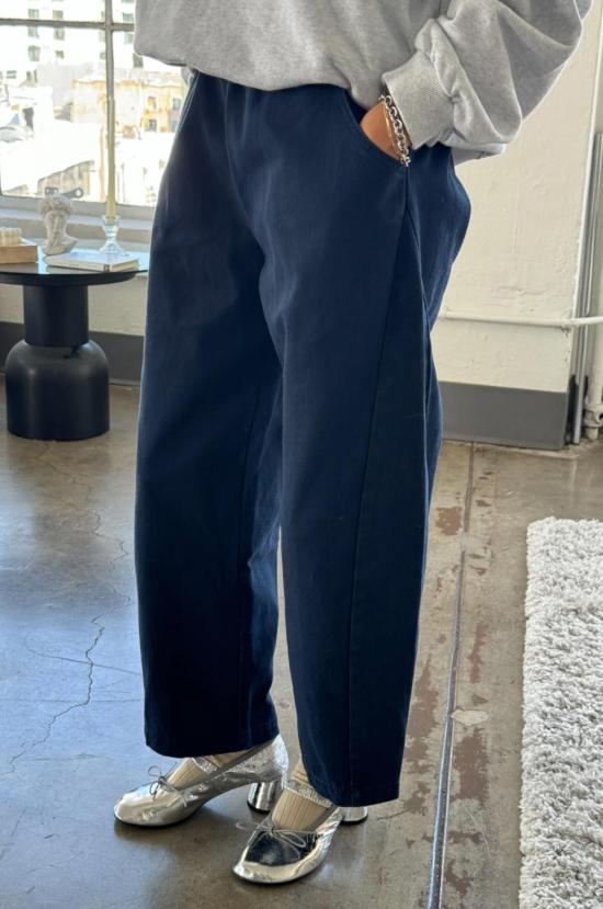  르 본 숍 양말 Le Bon Shoppe 아크 팬츠 네이비 - Le Bon Shoppe