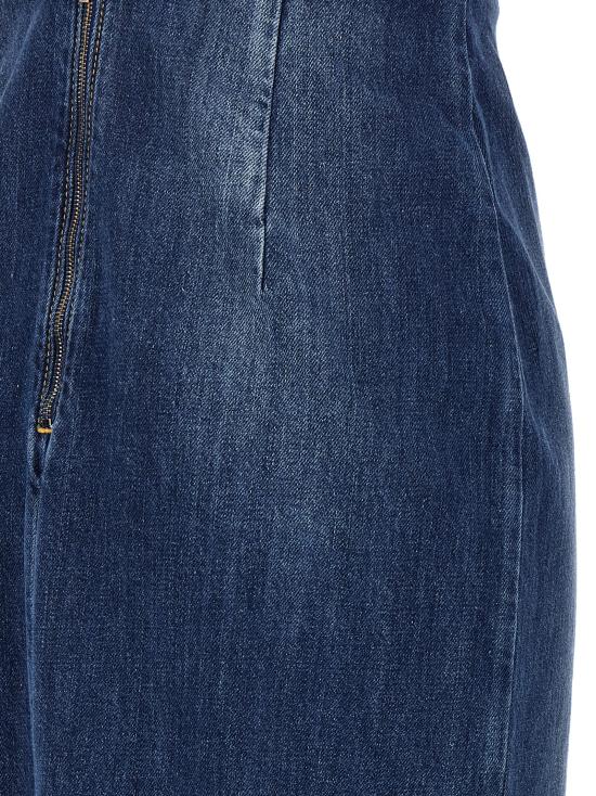 25SS 넨시 도자카 미디 원피스 NDSS25DEN020BLUEWASH Blue - NENSI DOJAKA