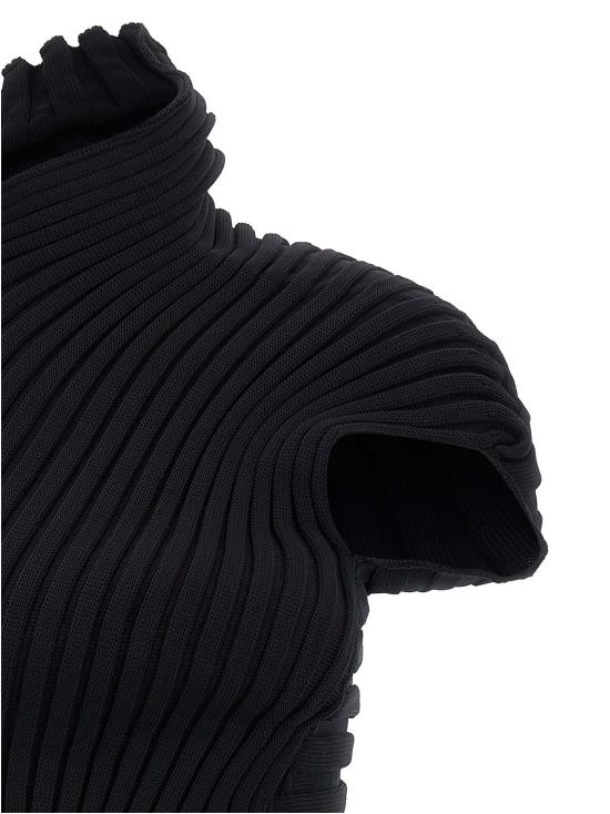 25FW 이세이 미야케 숏 원피스 IM58KT27115 Black - ISSEY MIYAKE