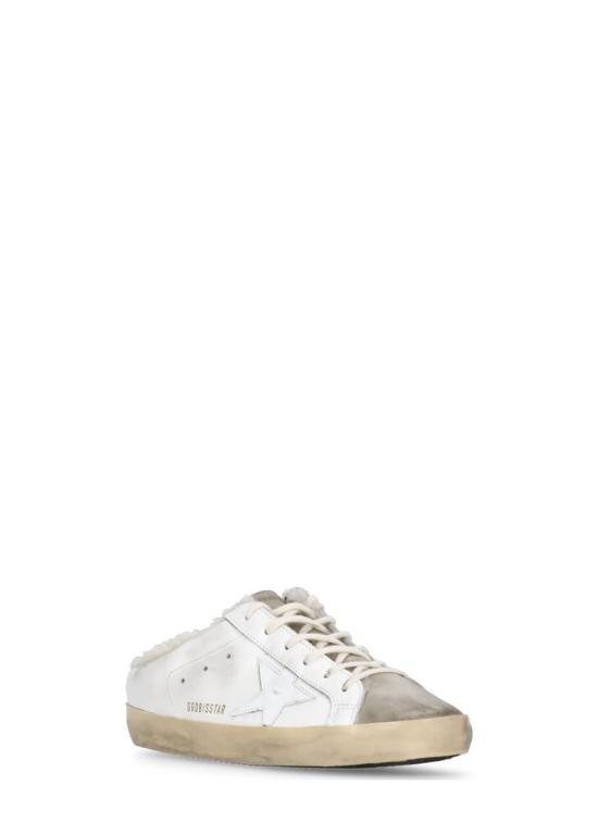 25FW 골든구스 뮬/슬리퍼 GWF00110 F003975 81760SUPER STAR SABOT WHITE - GOLDEN GOOSE