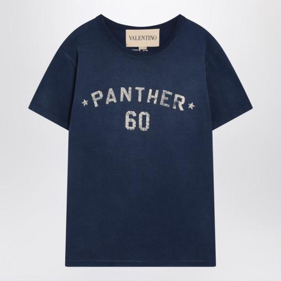 25FW 발렌티노 가라바니 반팔 티셔츠 7V3MG17EAYD R VALE AEW BLUE