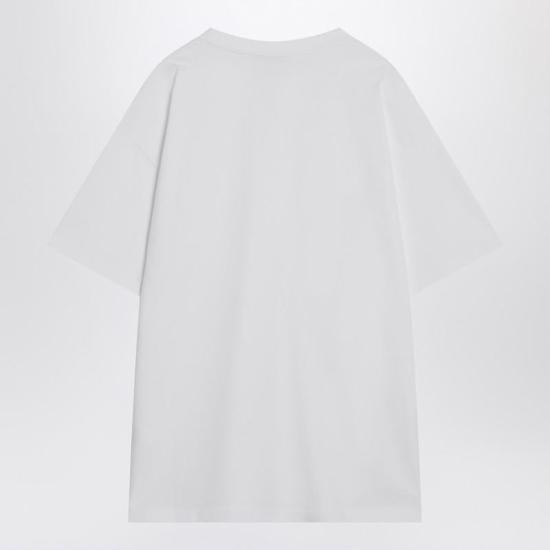 25FW 지방시 반팔 티셔츠 BM71NK3YRP R GIV 100 WHITE - GIVENCHY