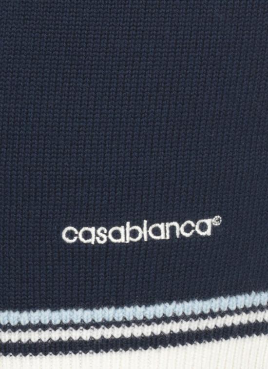 25FW 카사블랑카 스커트 WPF25KW102901MERINO BLUE - CASABLANCA