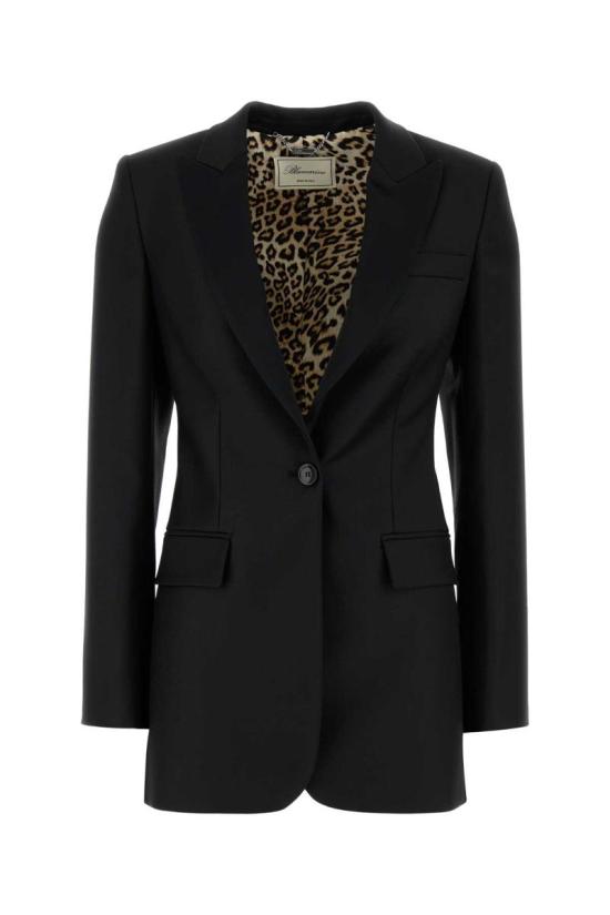 25FW 블루마린 자켓 2B108A N0990 Black