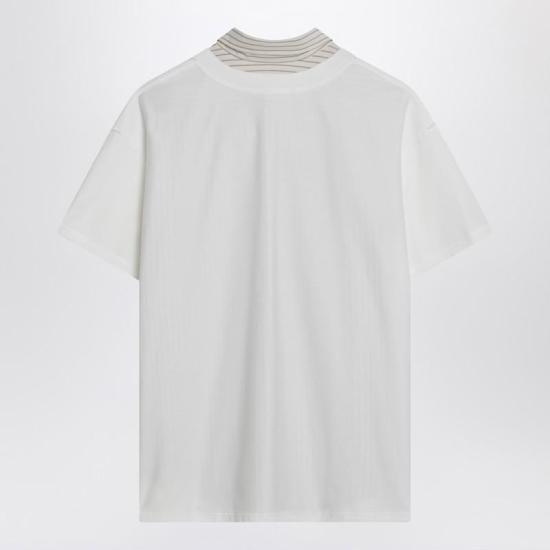 25SS 마르지엘라 반팔 티셔츠 S51NF0003MTJ031 Q MARGI 102 WHITE