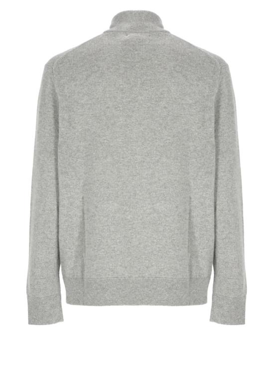 25FW 랄프 로렌 집업 니트 710974149002 GREY - RALPH LAUREN