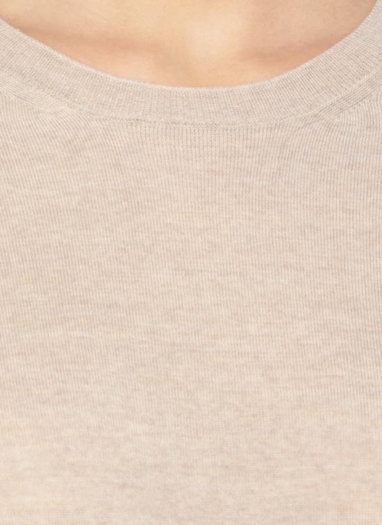 25FW 골든구스 스웨터 GWP00952 P000665 55150GOLDEN WS Beige - GOLDEN GOOSE