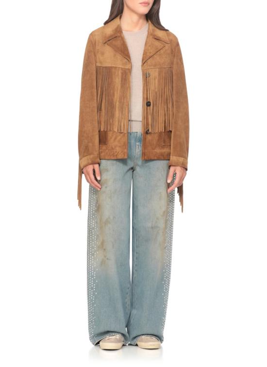 25FW 골든구스 스웨터 GWP00952 P000665 55150GOLDEN WS Beige - GOLDEN GOOSE