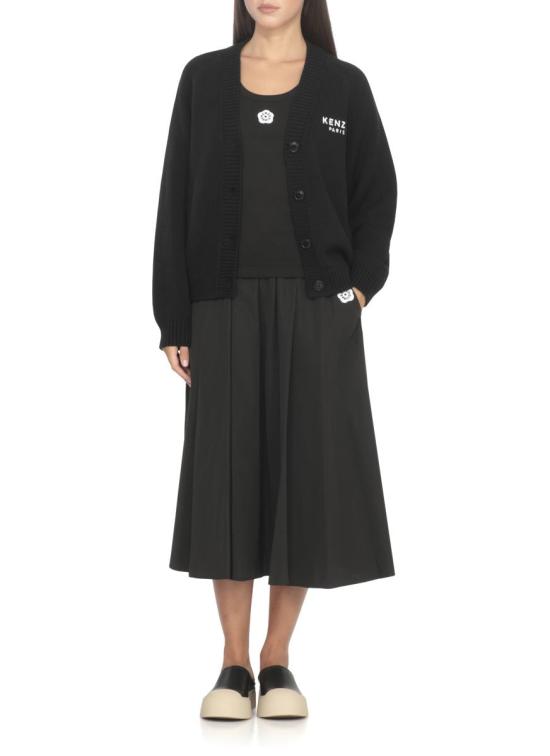 25FW 겐조 가디건 FF62CA7063LA99J Black - KENZO