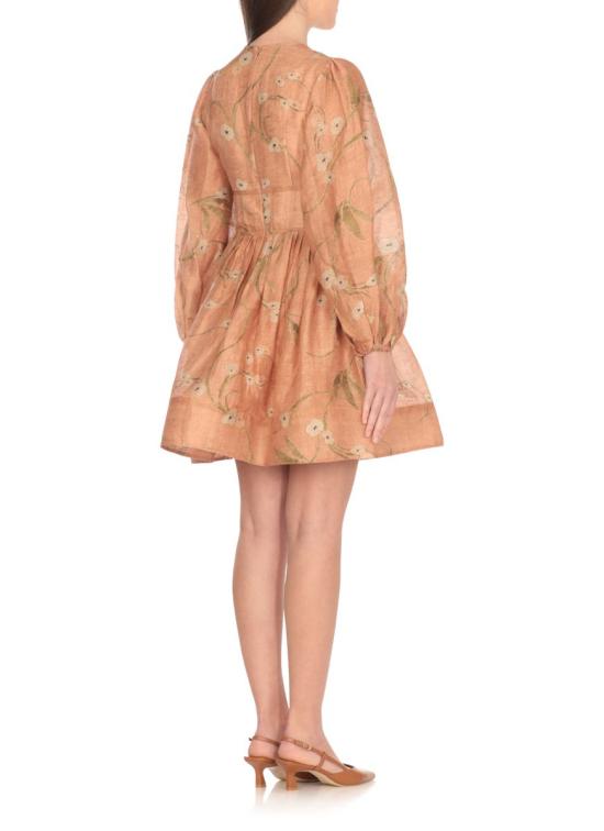 25SS 짐머만 숏 원피스 3761DS251DAFLO PINK - ZIMMERMANN